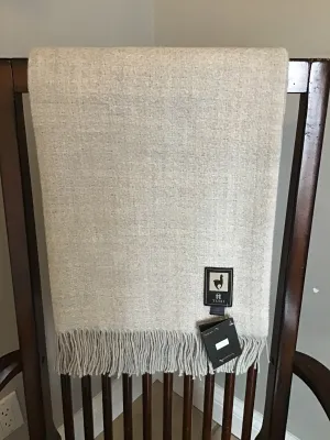 100% Alpaca Throw
