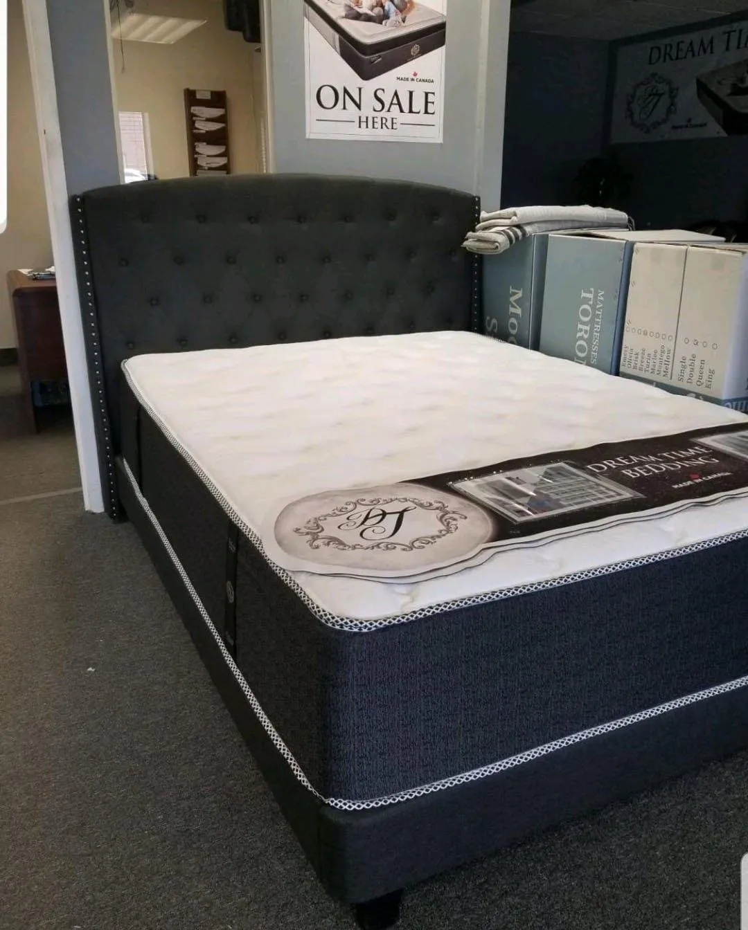 14" Pocket Coil, Latex Foam Topper Mattress- Firm- Model Royal Sleep