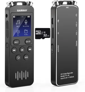 3300  Hour Recorder with 32 Hour Battery