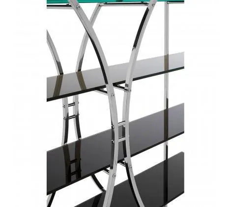 4 Tier Curved Design Shelf Unit