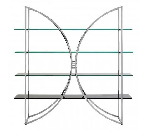 4 Tier Curved Design Shelf Unit