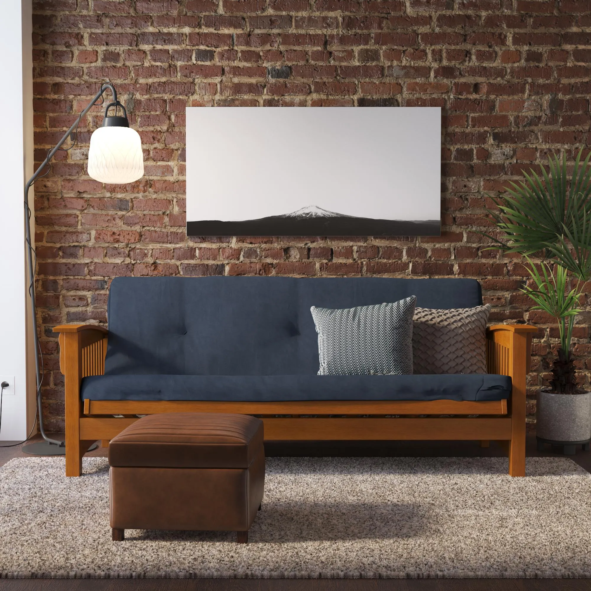 6-inch Full Microfiber Futon Mattress