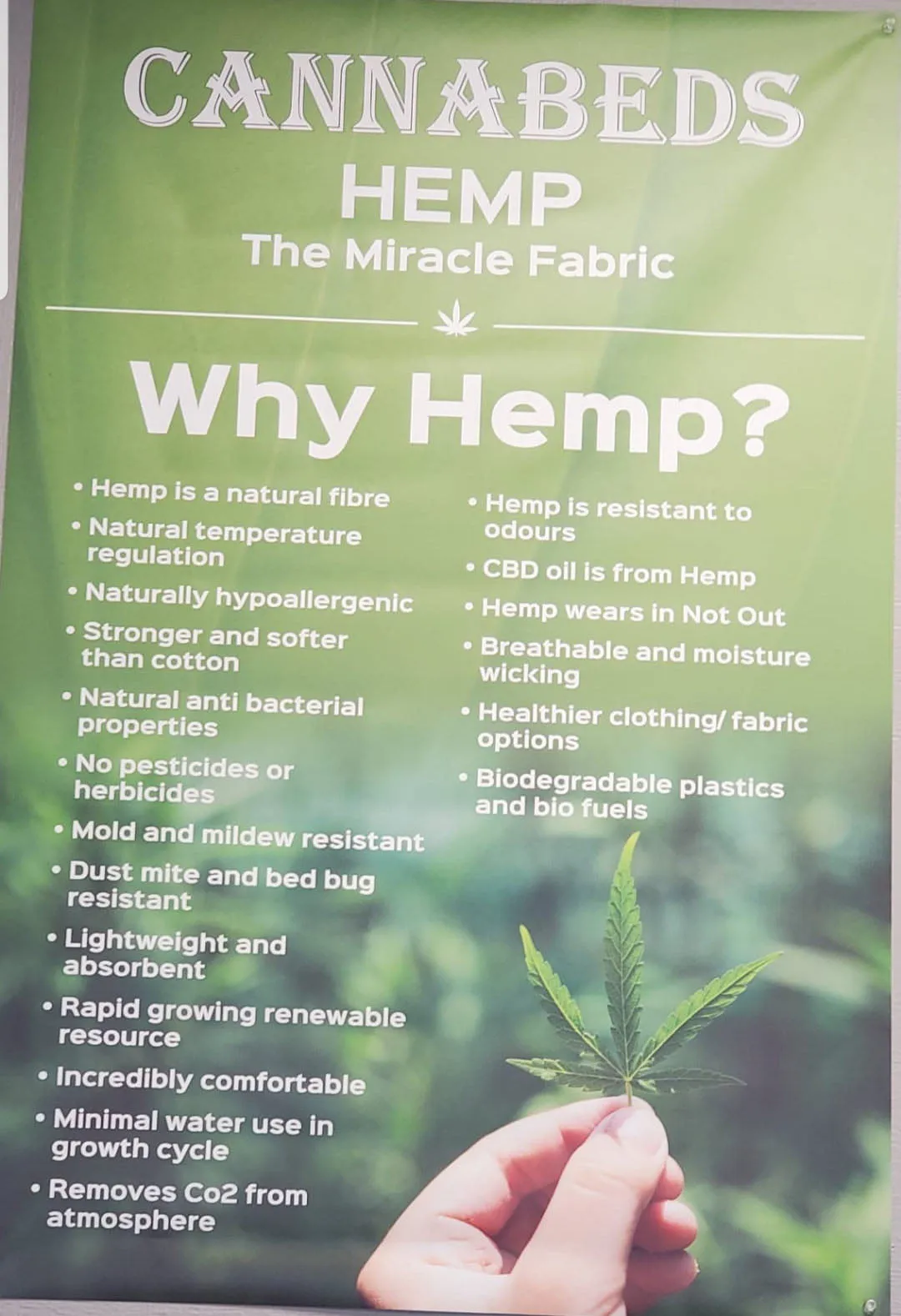 7" Hemp Gel Memory Foam Mattress-Hypoallergenic- Model Mystical