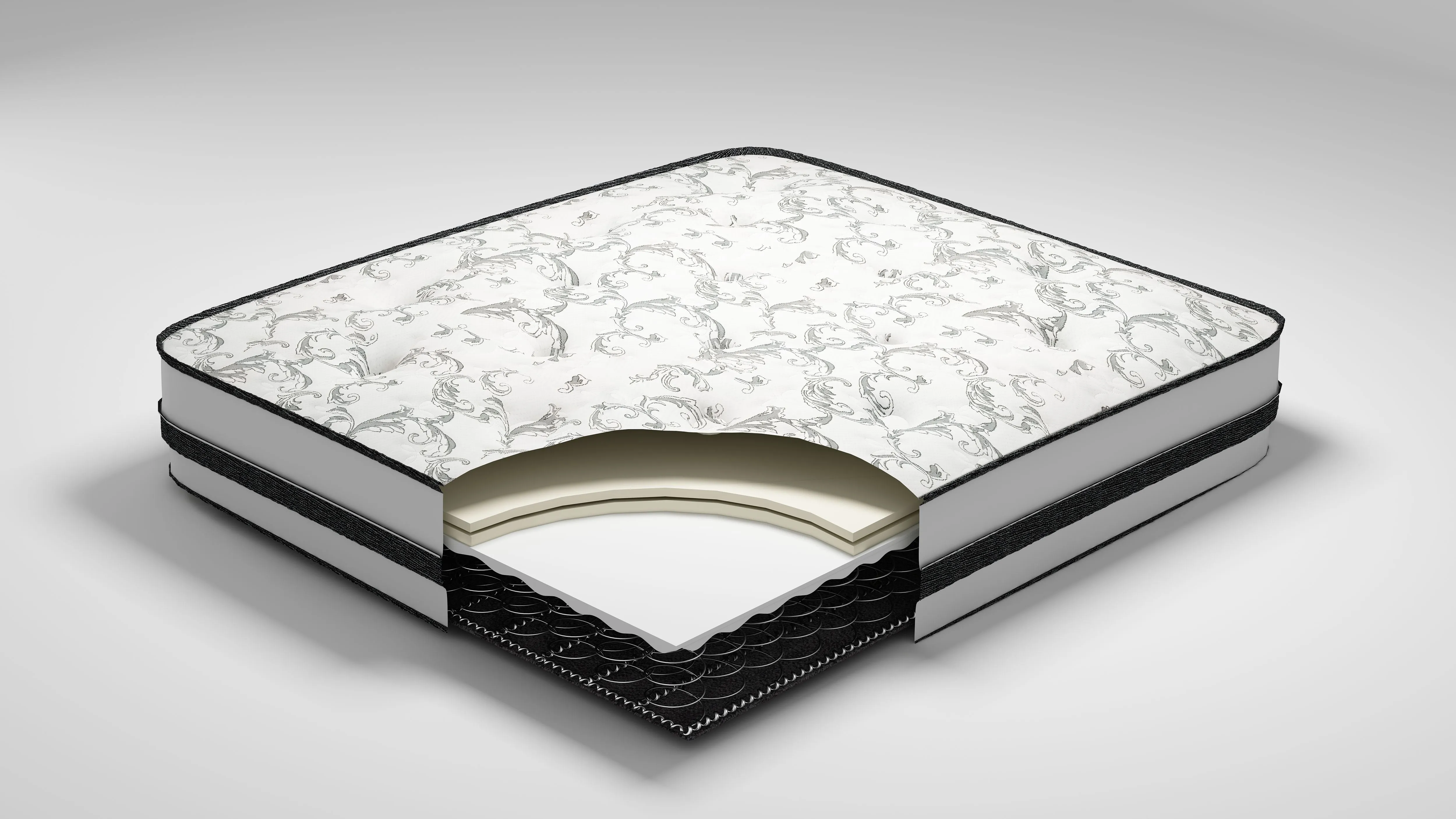 8 Inch Chime Innerspring - White - Twin Mattress