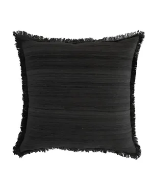 Abbey Silk Fringe Pillow Cover