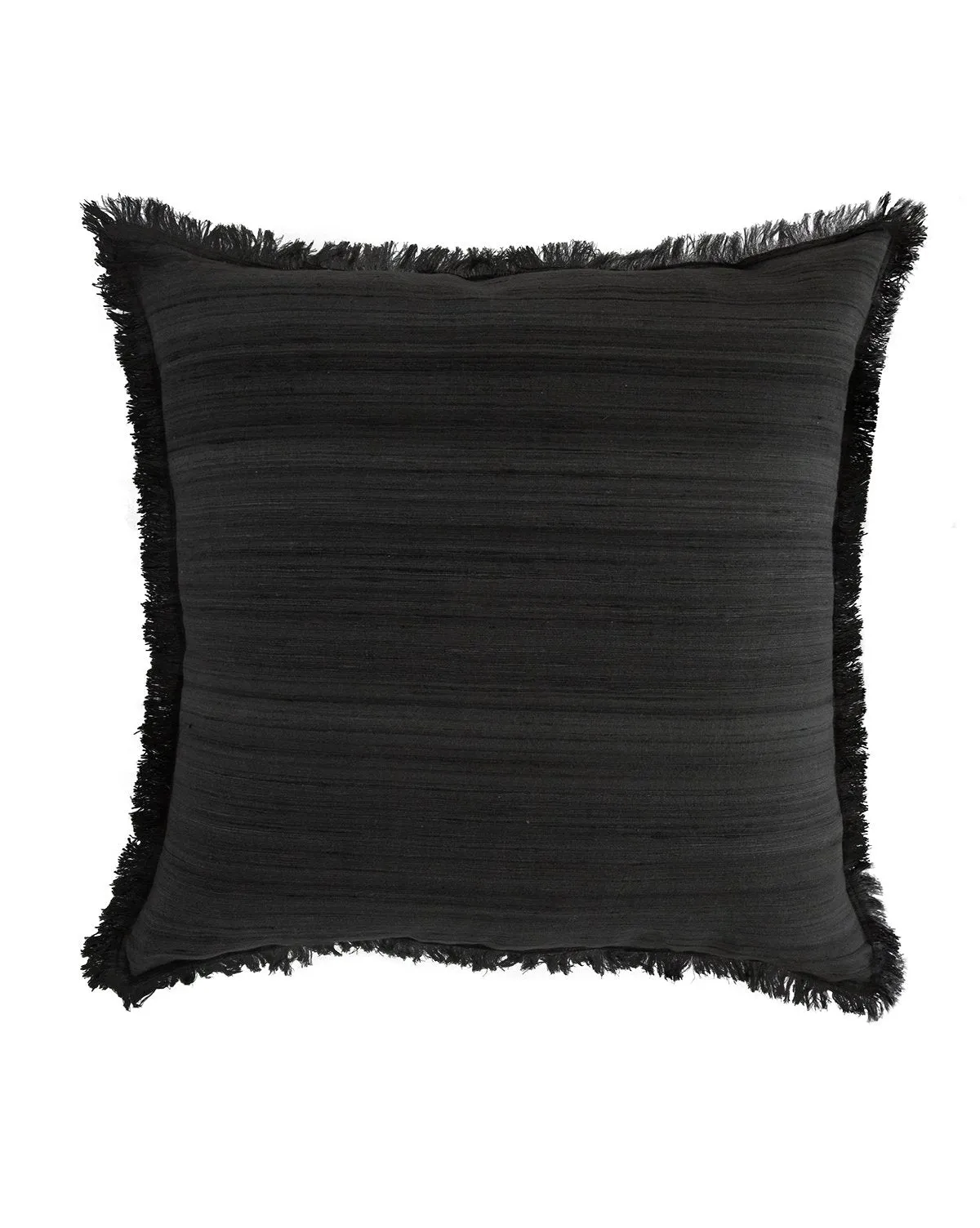 Abbey Silk Fringe Pillow Cover