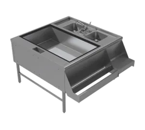 Advance Tabco PR-42X30-10-L Underbar Ice Bin/Cocktail Station