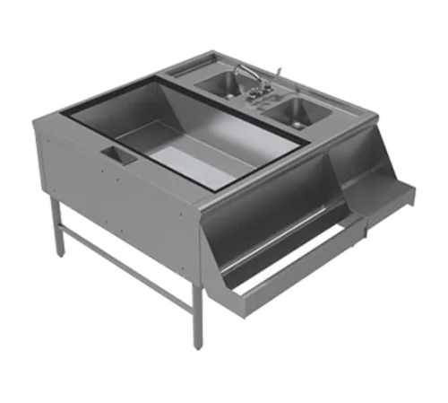 Advance Tabco PR-42X30-10-L Underbar Ice Bin/Cocktail Station