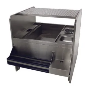 Advance Tabco PR-44X42SP-10-L Underbar Ice Bin/Cocktail Station
