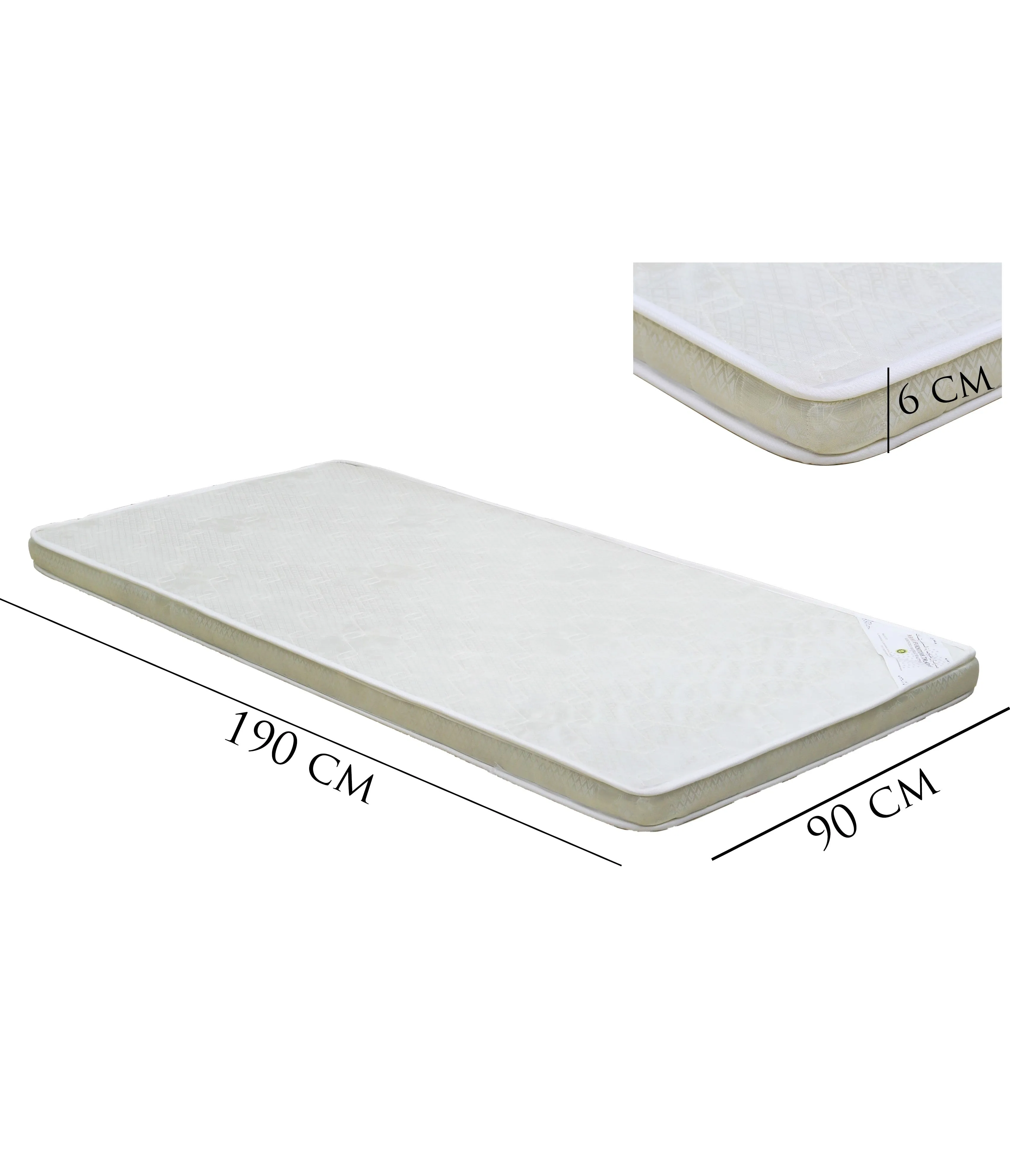 AFT- MEDICAL MATTRESS 190X90X6CM Medica is a high-density orthopaedic rebonded mattress that is made from a good quality foam material. Designed for comfort