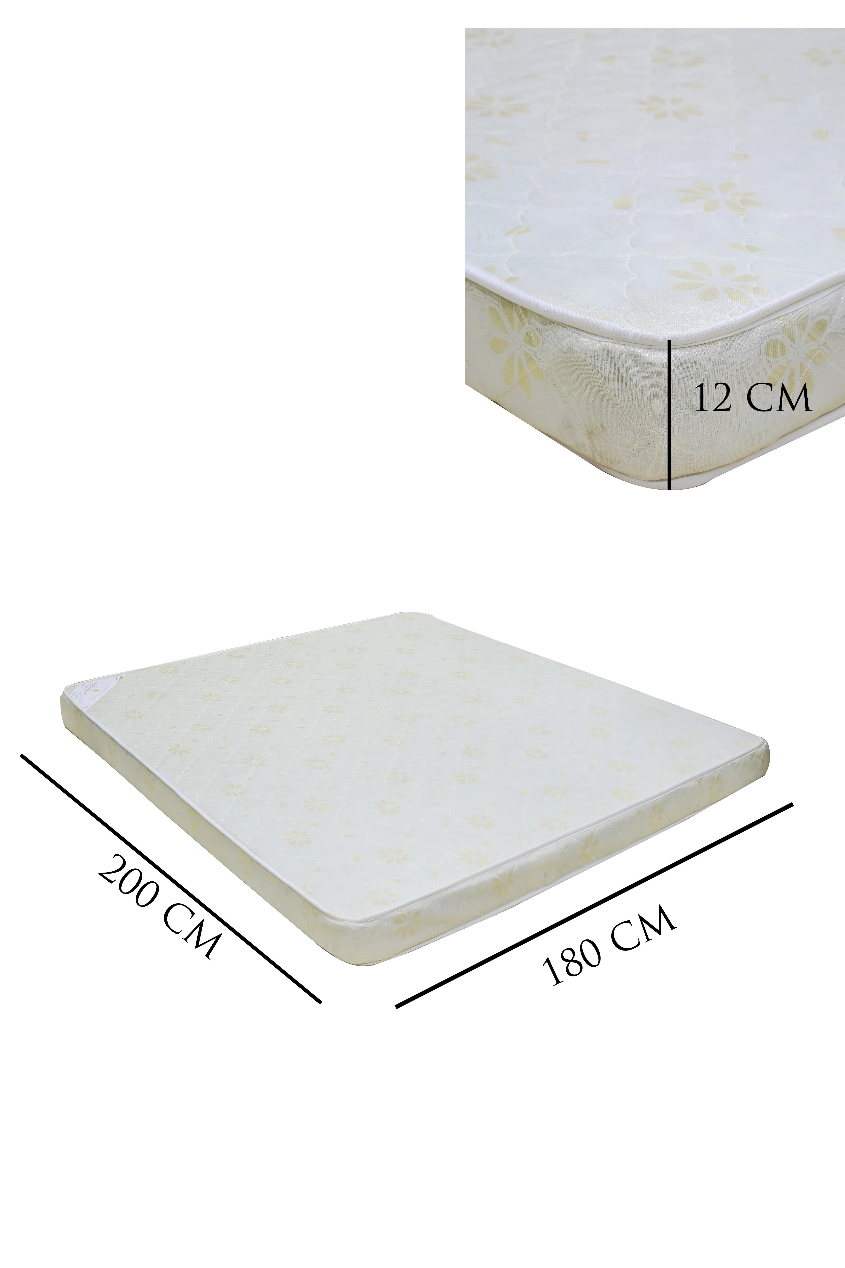 AFT- MEDICAL MATTRESS 200X180X12CM Medica is a high-density orthopaedic rebonded mattress that is made from a good quality foam material. Designed for comfort