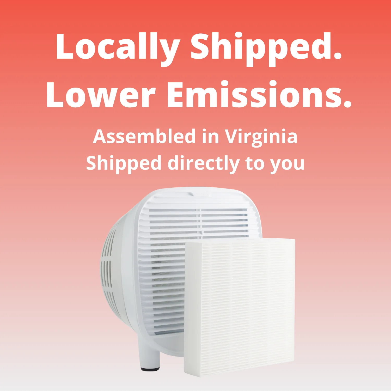 AirMend™ Small Room HEPA Air Purifier