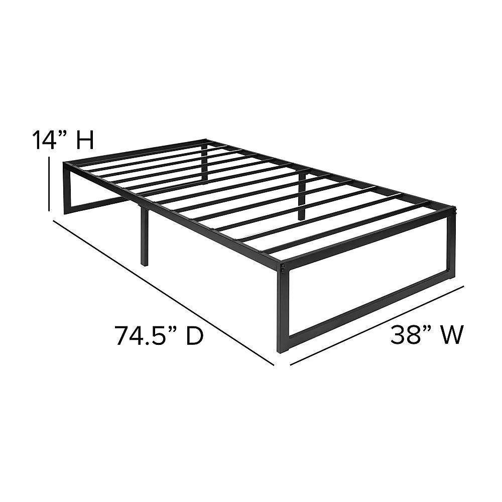 Alamont Home - Bentley King Platform Bed - Black