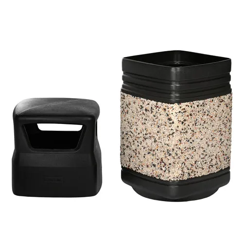 Alpine Industries ALP474-16-STO Trash Receptacle