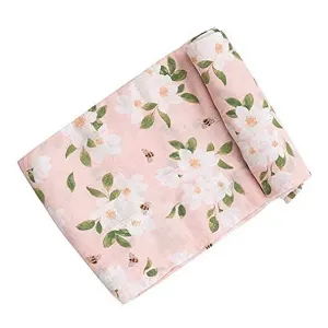 Angel Dear Muslin Swaddle Blanket Magnolias