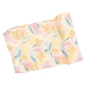 Angel Dear Muslin Swaddle Blanket - Paris Bouquet