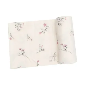Angel Dear Muslin Swaddle Blanket Wispy Floral