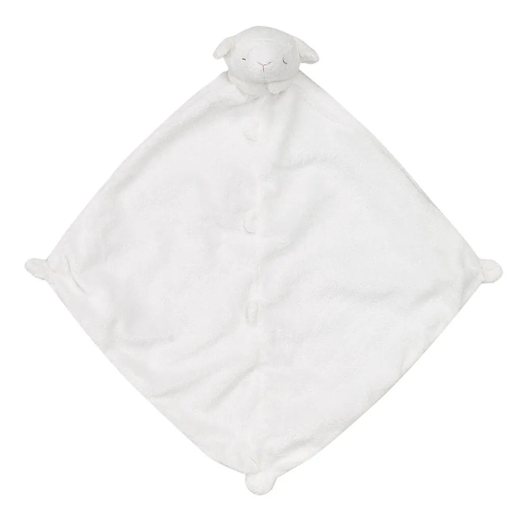 Angel Dear Security Blankie Blanket Lamb White