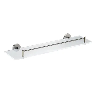 ANZZI Caster Series 19.69 in. W Glass Shelf
