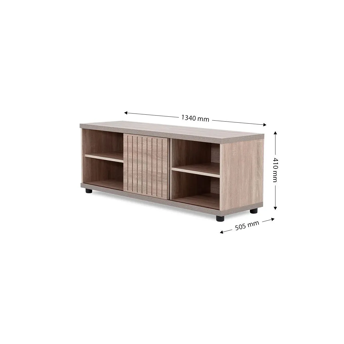 April Mod Tv Unit - Oak