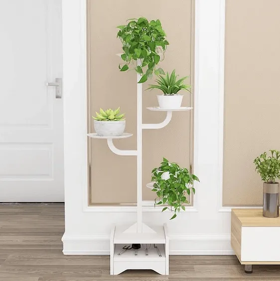 Arden - Modern Iron Tree Multi Level Planter Display