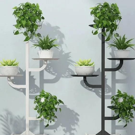 Arden - Modern Iron Tree Multi Level Planter Display