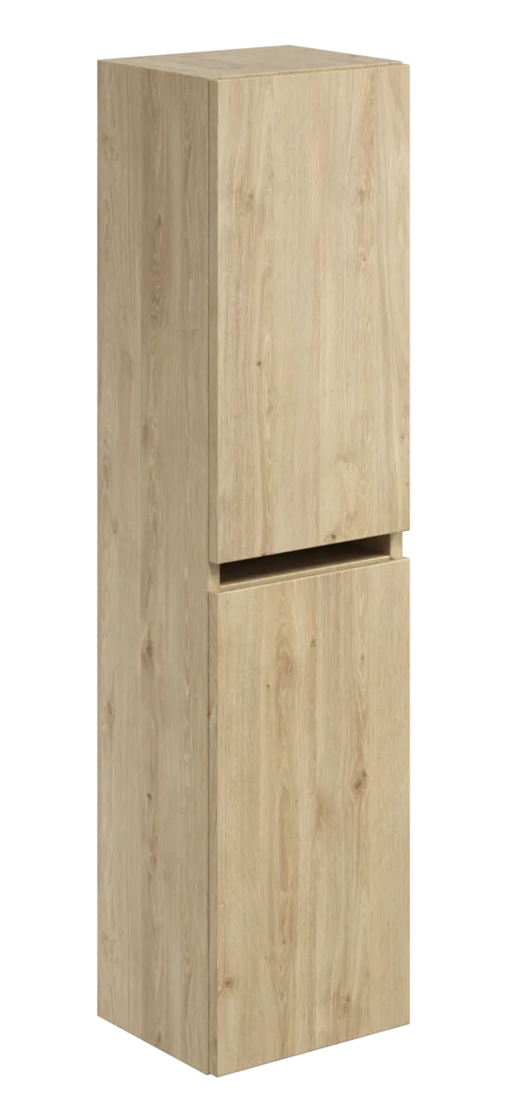 Aubrey Wall Hung 300mm Tall Boy Davos Oak
