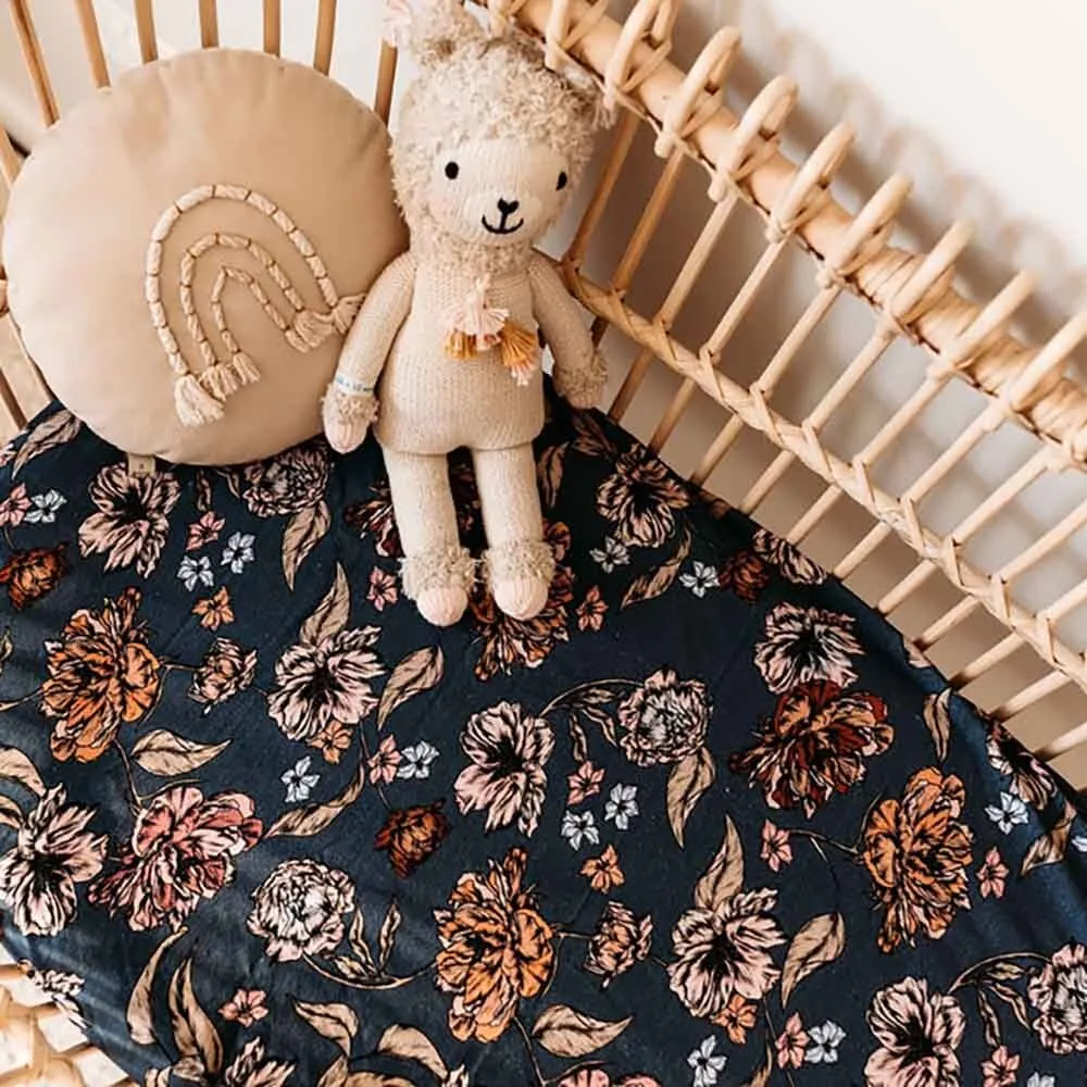 Belle Organic Bassinet Sheet / Change Pad Cover