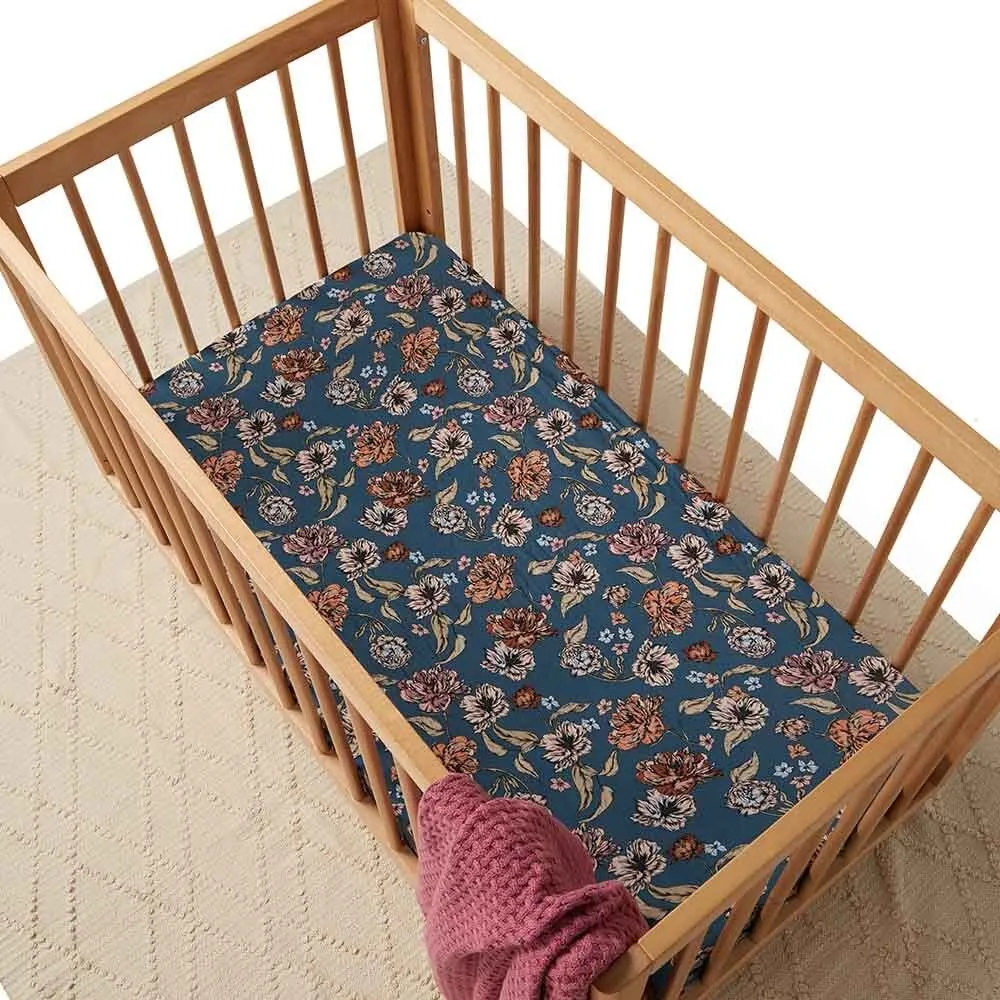 Belle Organic Fitted Cot Sheet