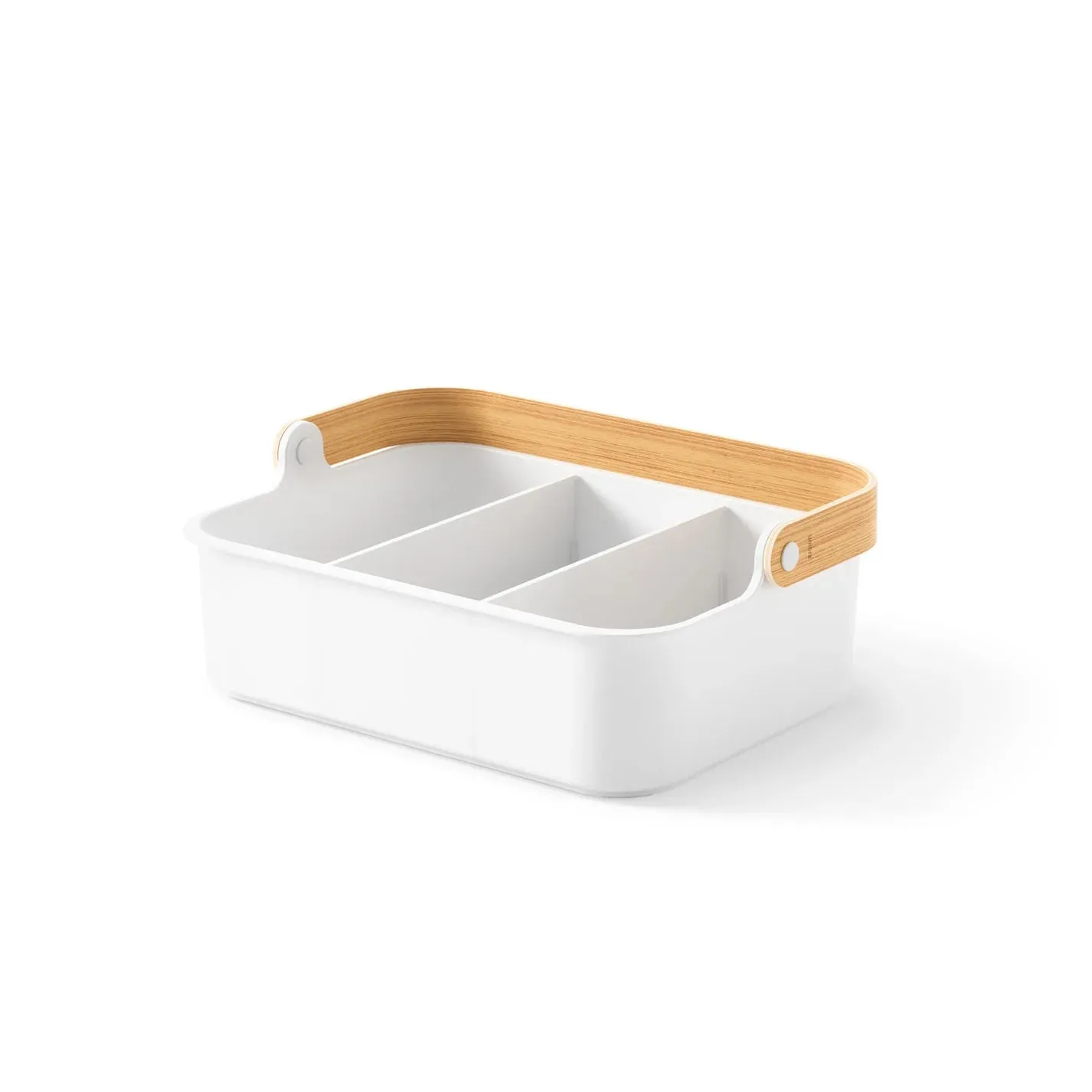 Bellwood Large Stackable Bin White/Natural
