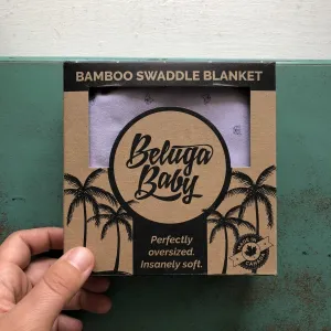 Beluga Baby Oversized Bamboo Swaddle Blankets