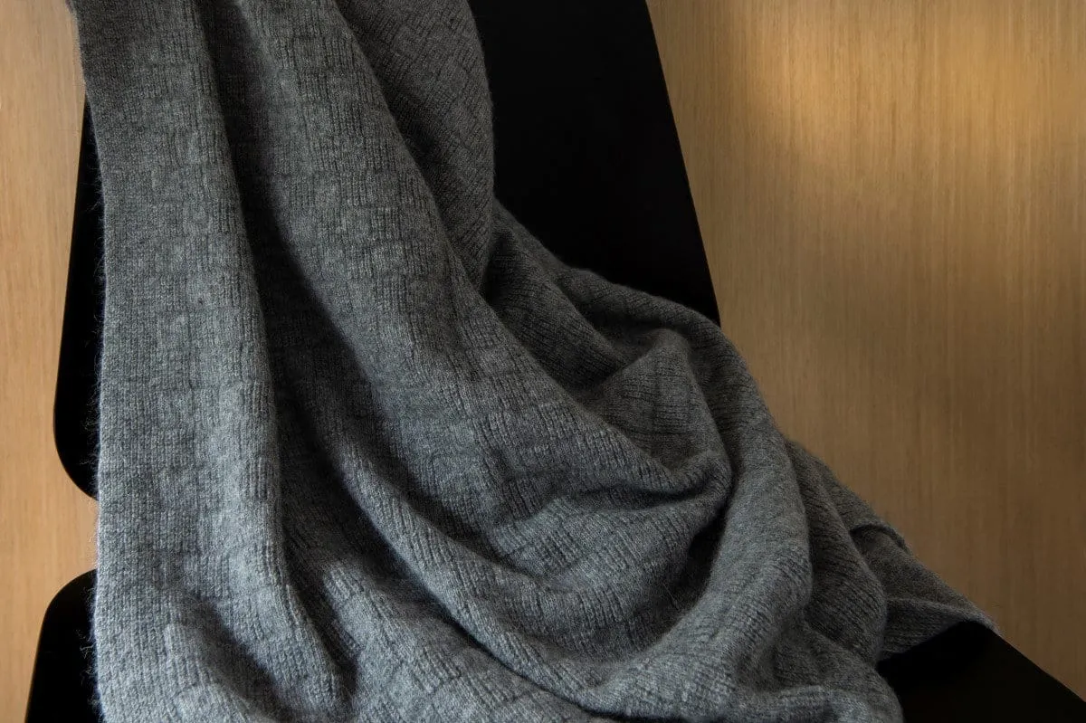 Bemboka Light Box Angora & Merino Wool Throw - Pre-Shrunk