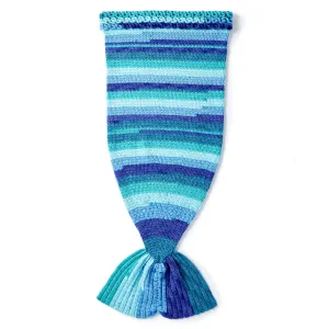 Bernat Crochet Mermaid Tail Snuggle Sack