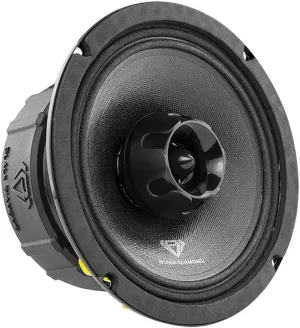 Black Diamond 6.5" Mid-Range Loudspeaker With Bullet Tweeter Built in 4-Ohm 450 Watts