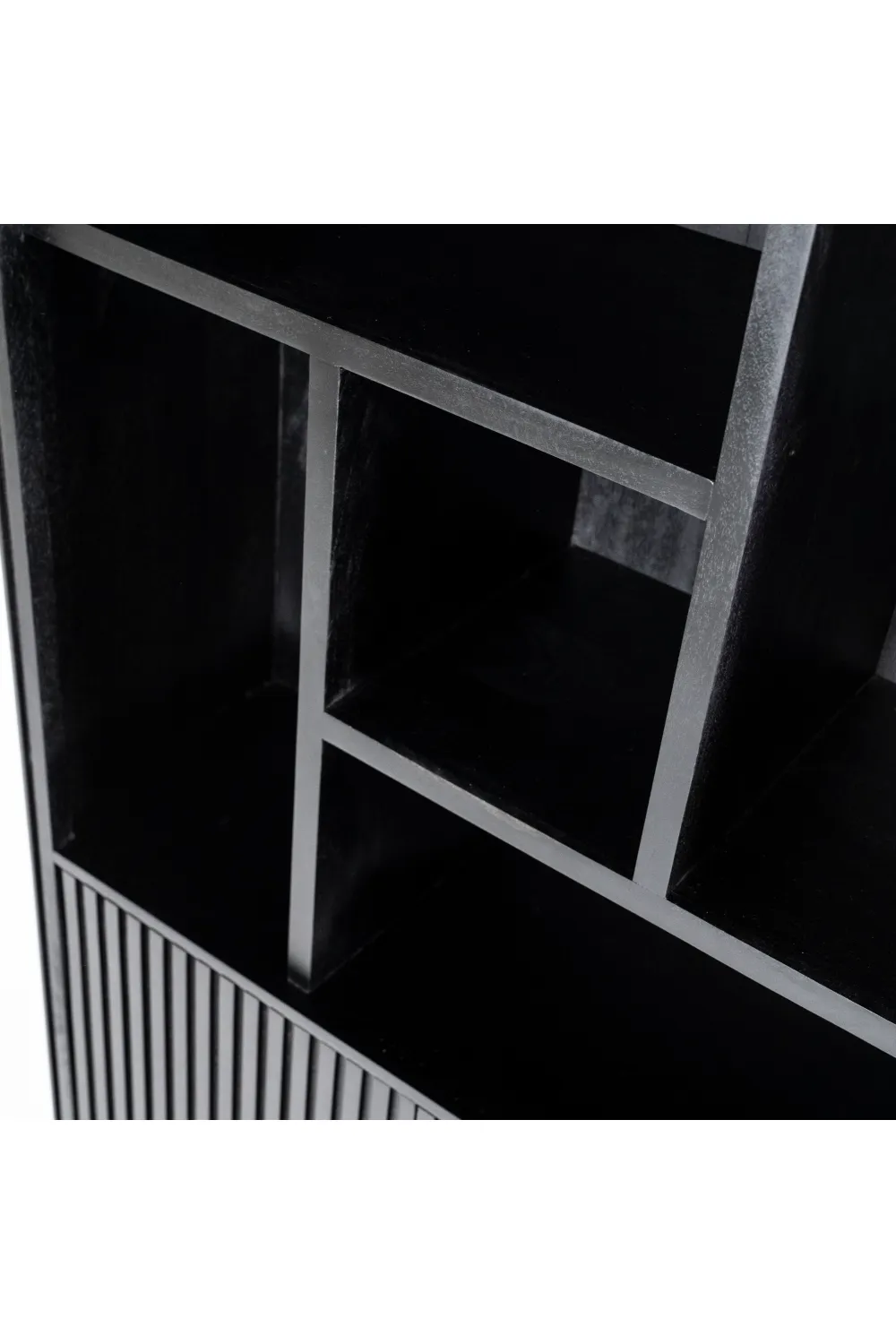 Black Mango Wood Bookcase | Eleonora Remi