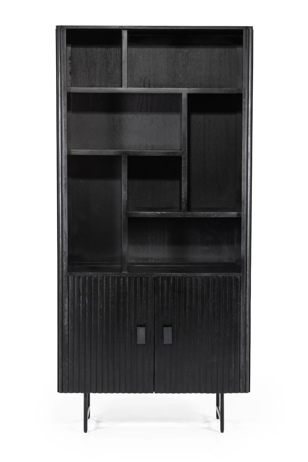 Black Mango Wood Bookcase | Eleonora Remi
