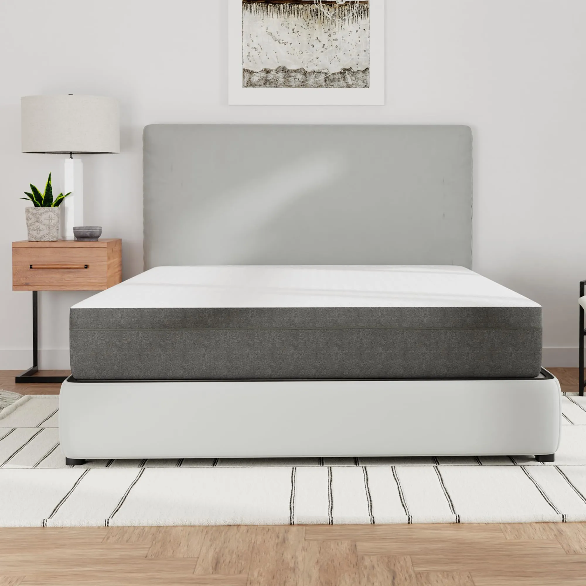 Blissful Nights - Full Mattress - Medium Firm 10" Cool Gel Memory Foam.