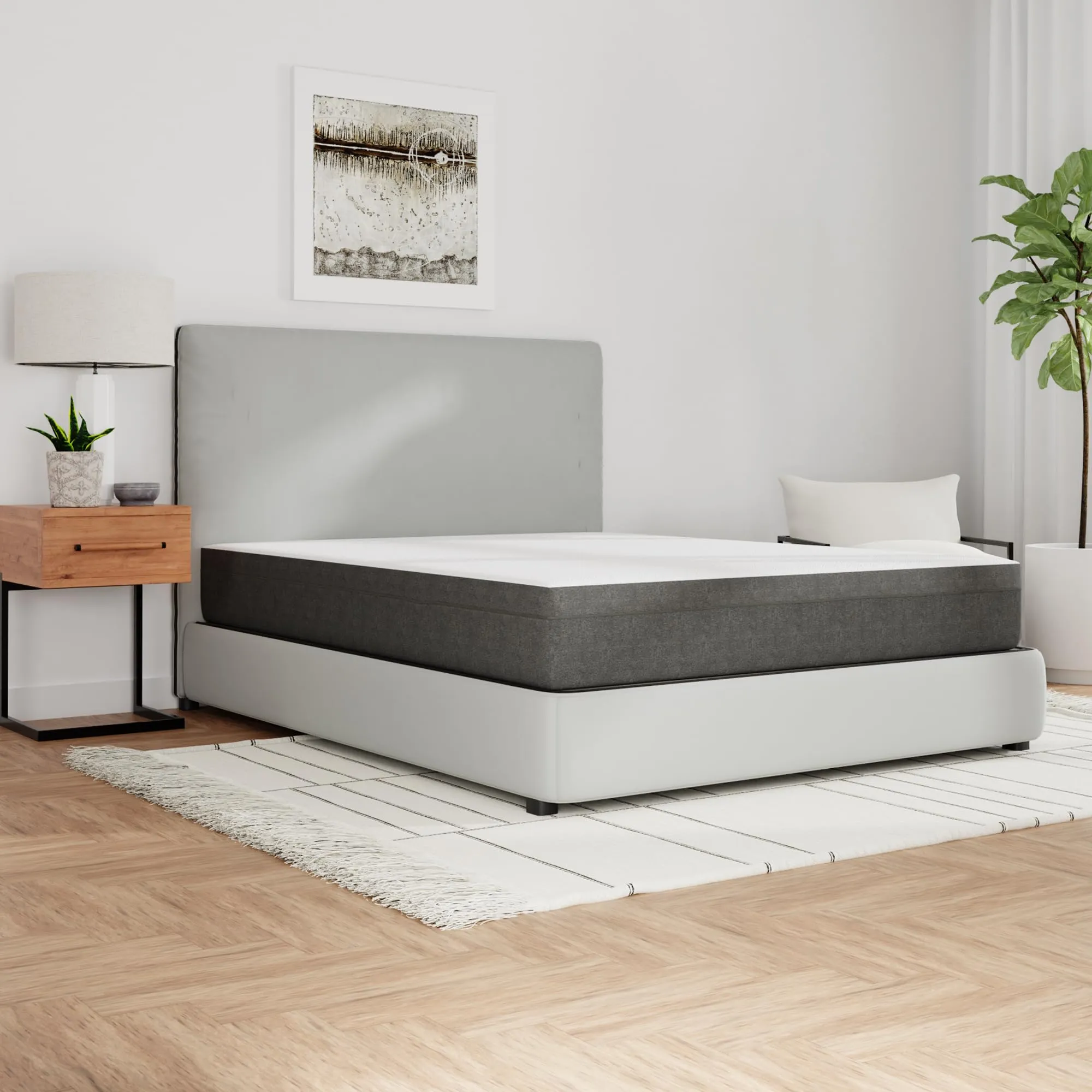 Blissful Nights - Full Mattress - Medium Firm 10" Cool Gel Memory Foam.