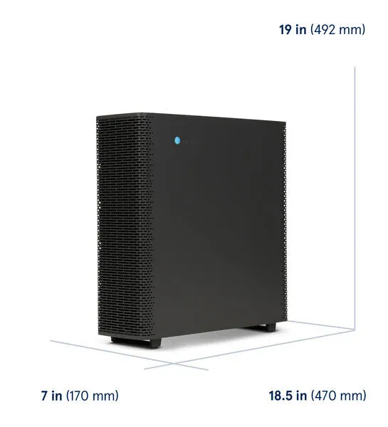 Blueeair Sense  Midnight Air Purifier - Blue