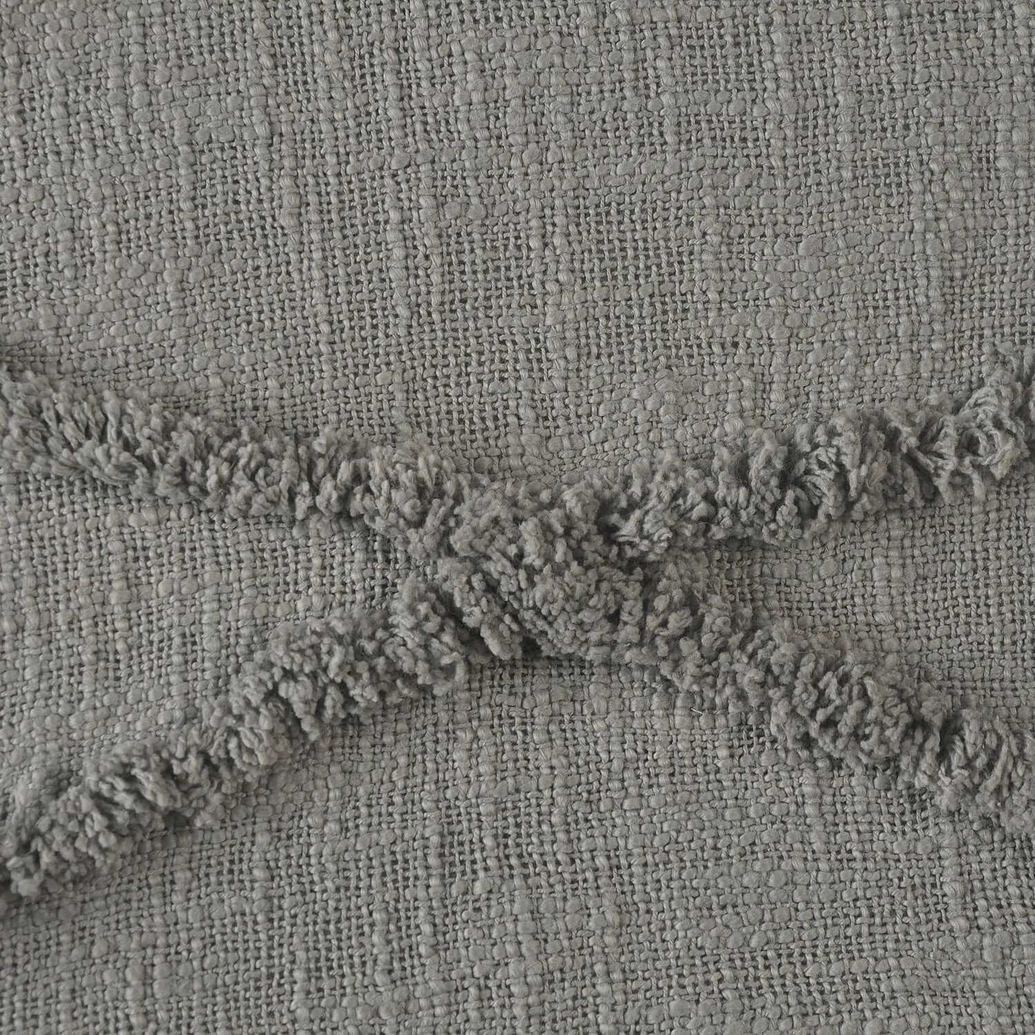 Boho Diamond Tufted Throw Blanket