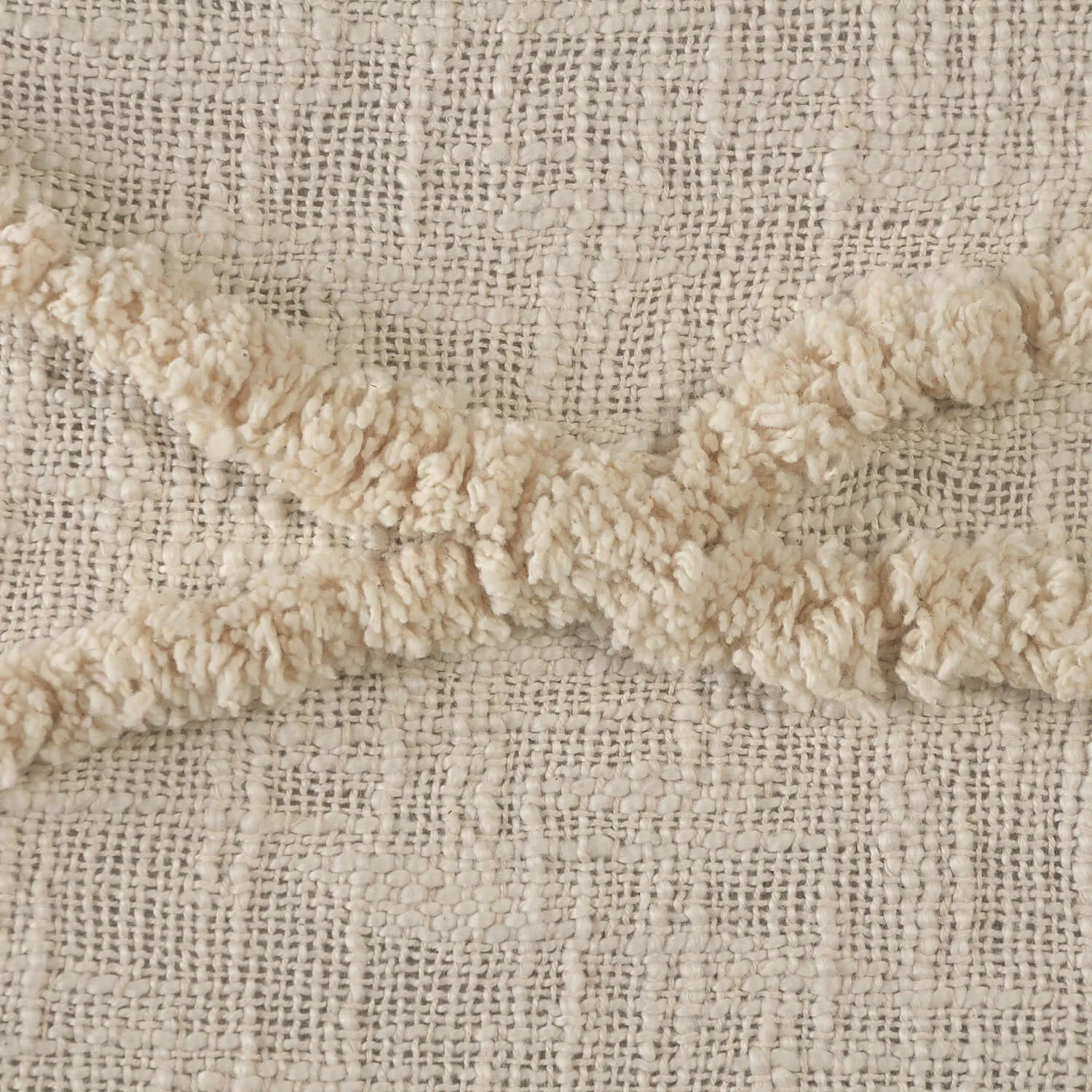 Boho Diamond Tufted Throw Blanket