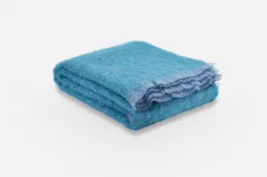 Bottle Clash Mohair Throw Blanket
