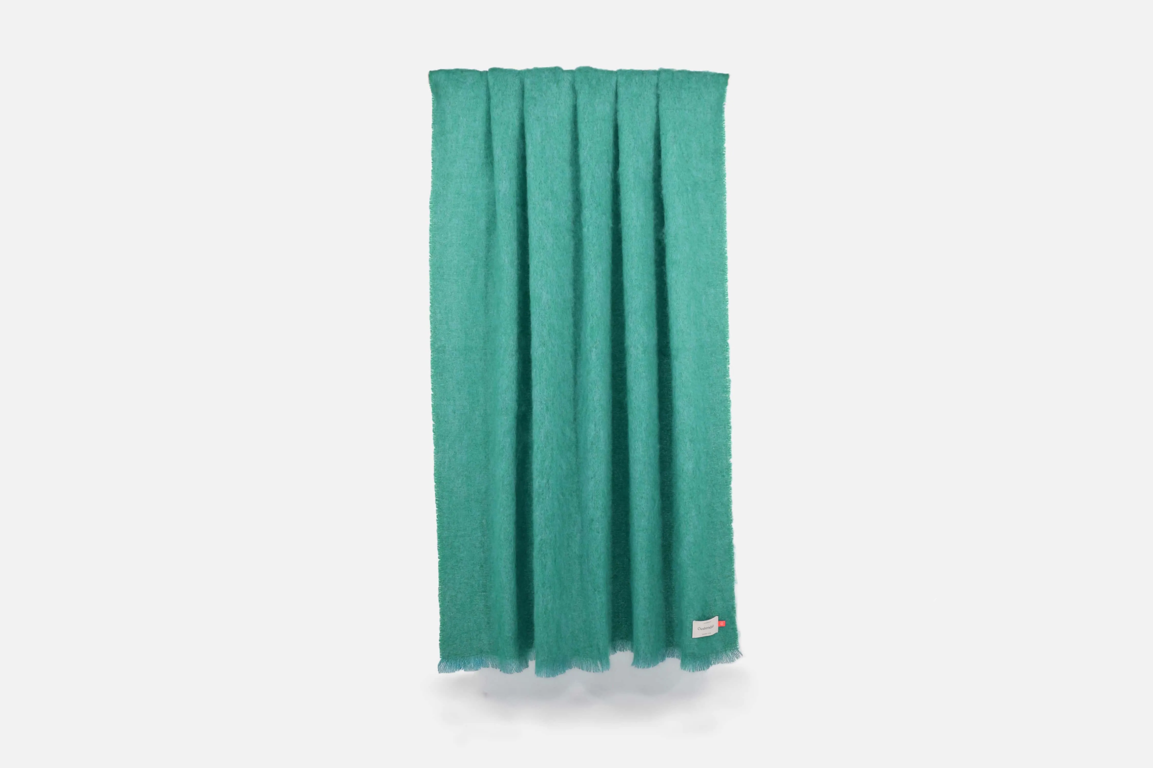 Bottle Clash Mohair Throw Blanket