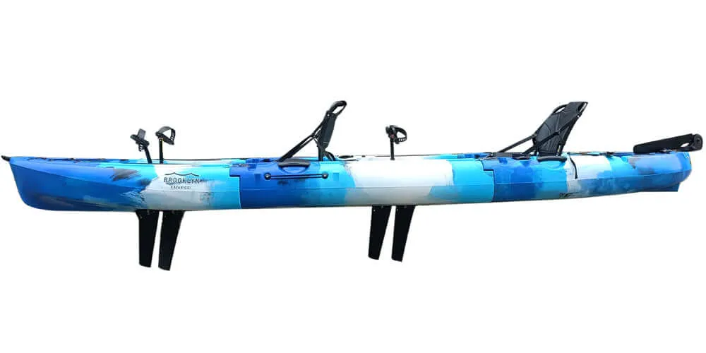 Brooklyn 13.0 Tandem 3pc Modular Pedal Kayak (MPT13)