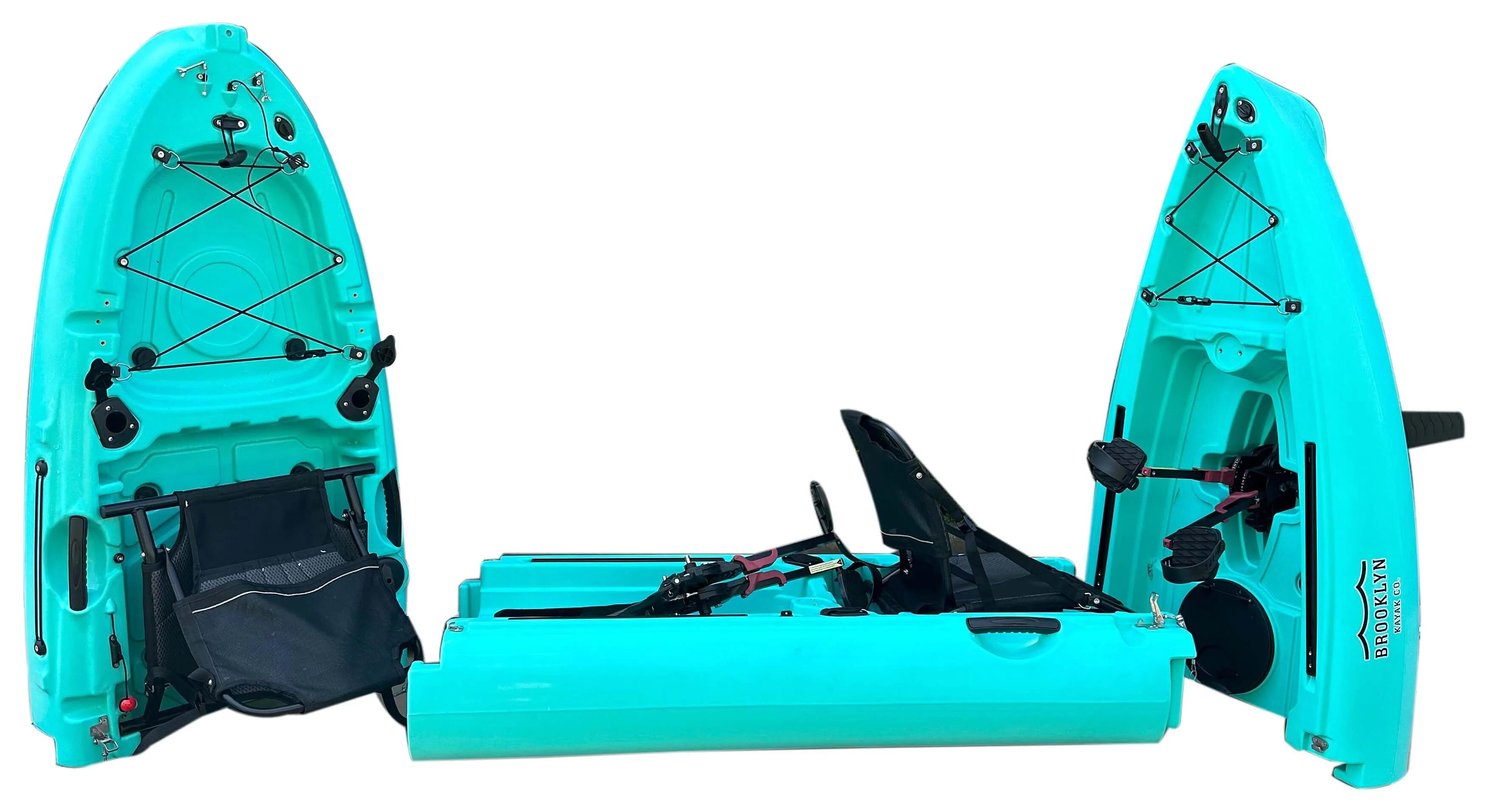 Brooklyn 13.0 Tandem 3pc Modular Pedal Kayak (MPT13)