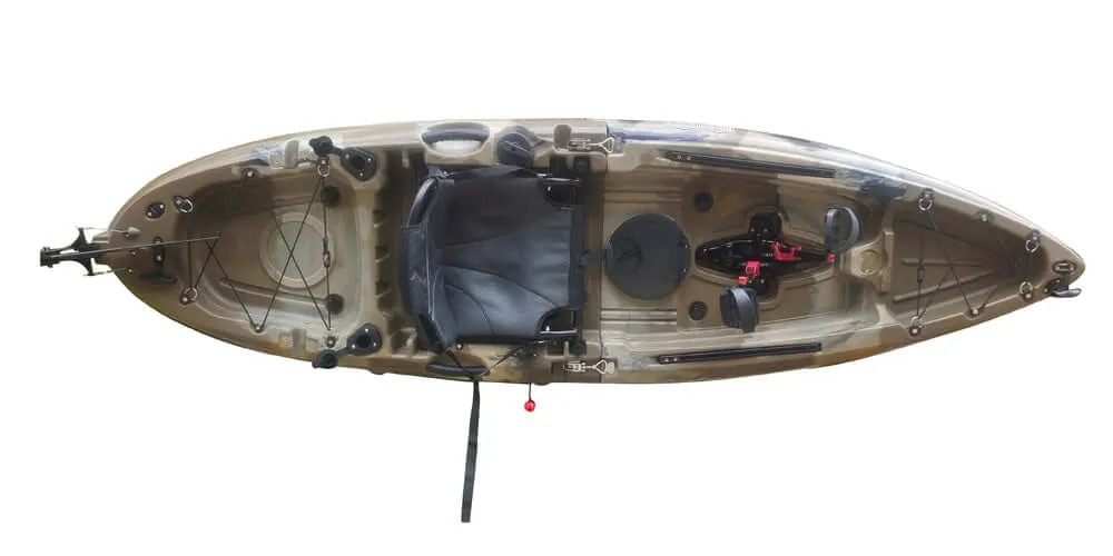 Brooklyn 9.0 Single 2pc Modular Pedal Kayak (MPK9)
