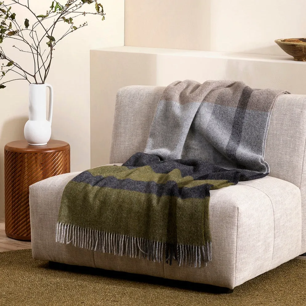 Brunswick Throw - Olive