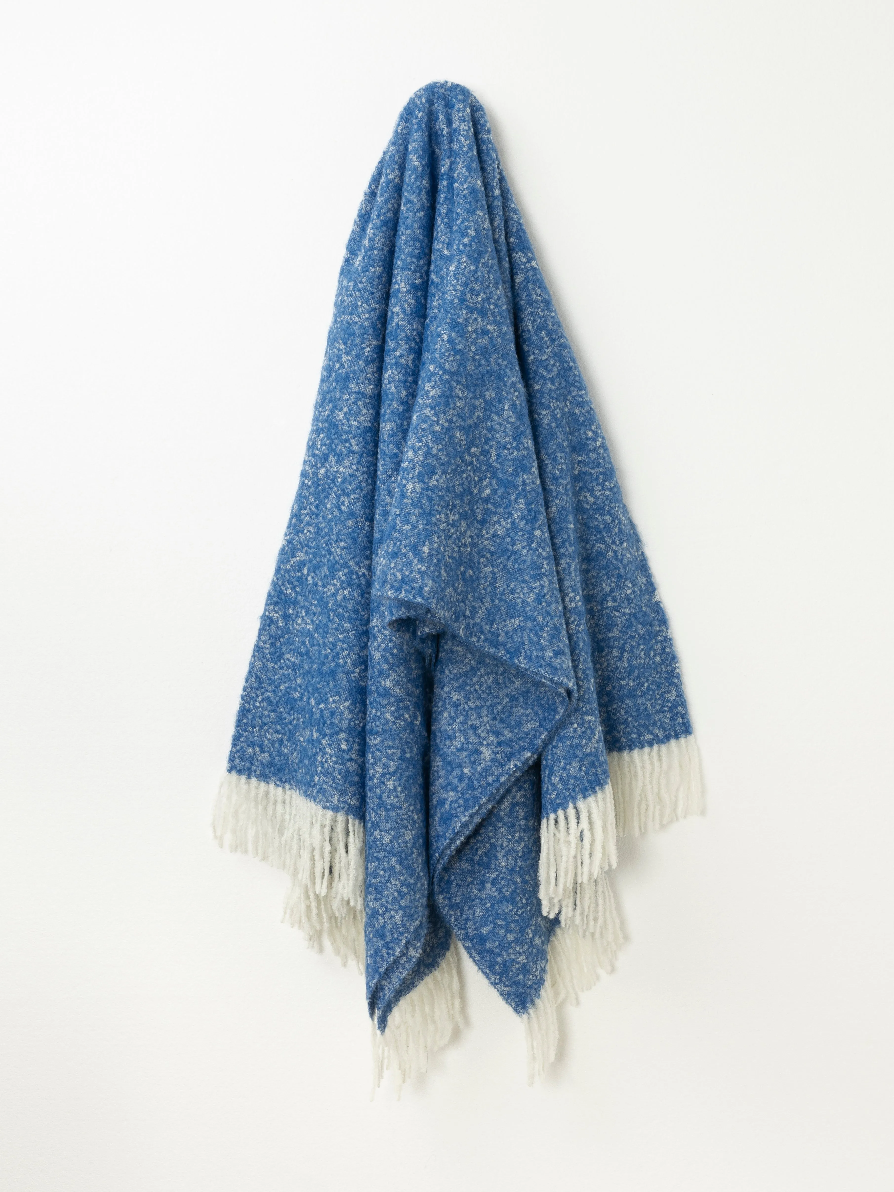 Brushed Boucle Alpaca Throw