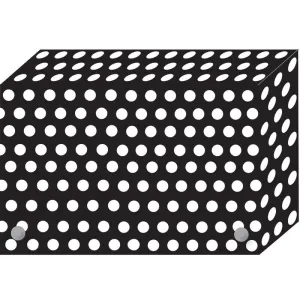 BW DOTS INDEX CARD BOXES 3X5IN