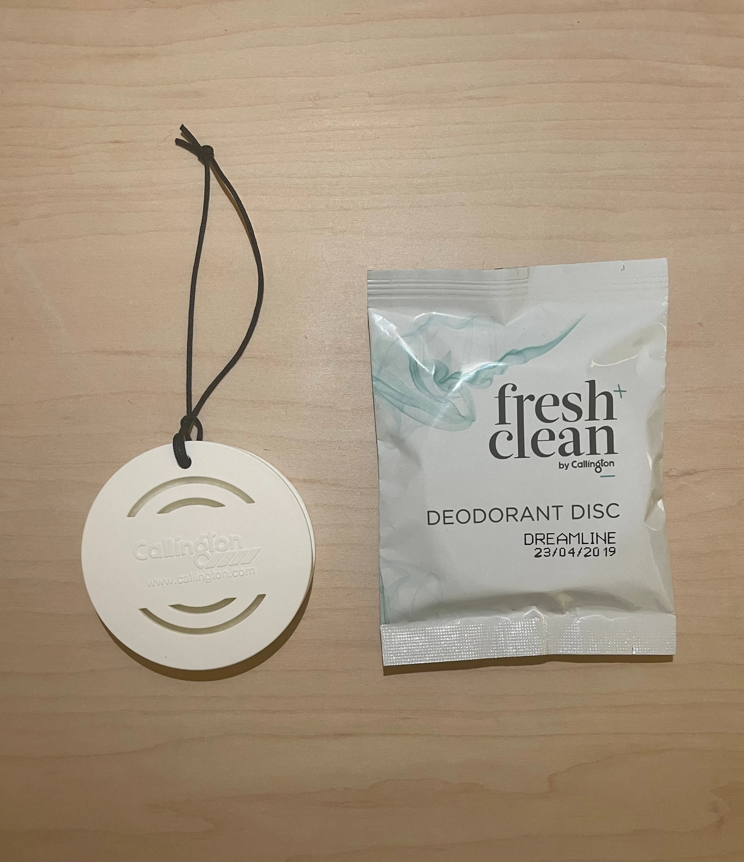 Callington FRESH CLEAN DEODORANT DISC - Air Freshener & Odor Neutraliser